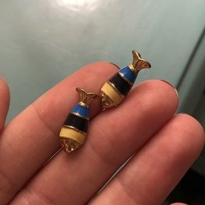 Kate Spade fish earrings